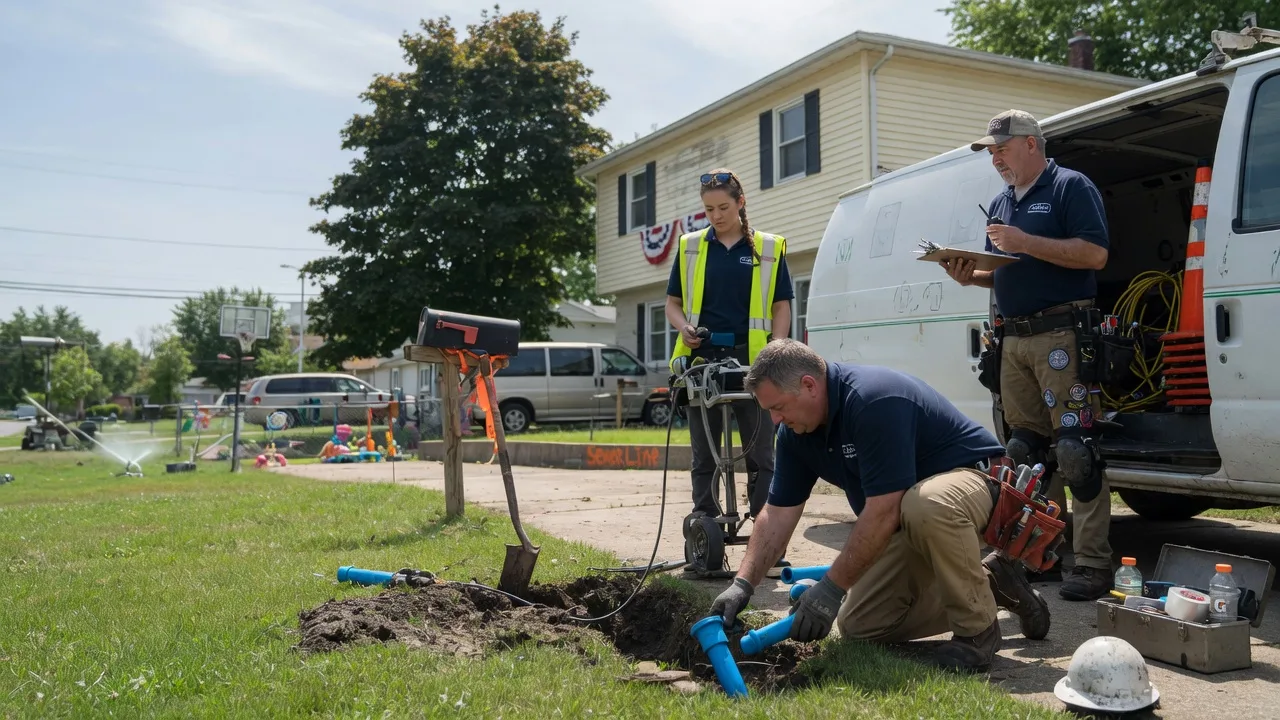 Slab Leak Repair in Shade, OH near me